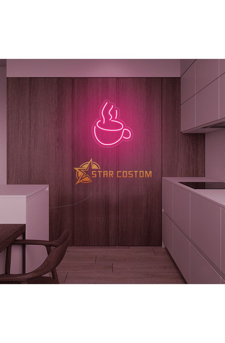 Mini Coffee Cup LED Neon Sign