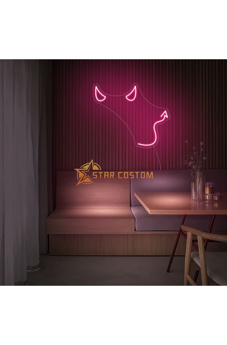 Mini Devil LED Neon Sign