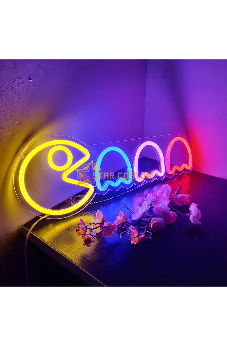 Ghost Neon Light Spooky Fun Decor
