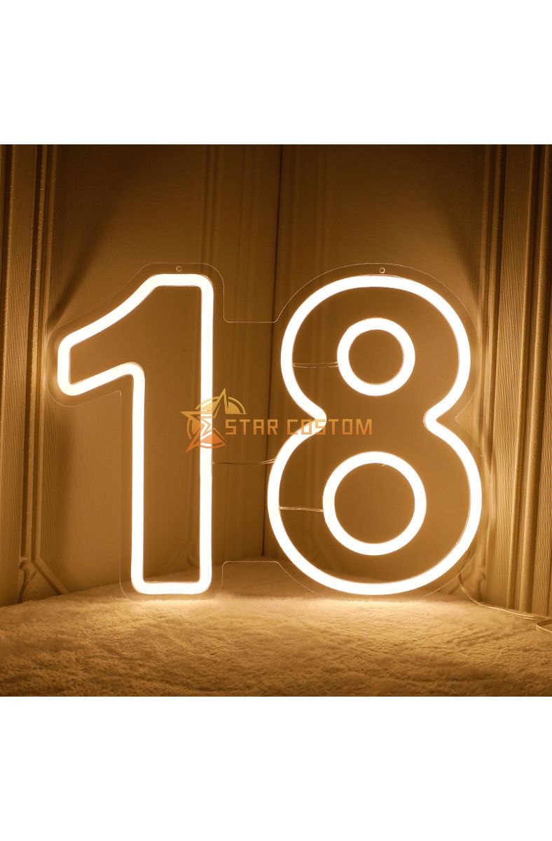 Party LED Neon Sign Let's Celebrate