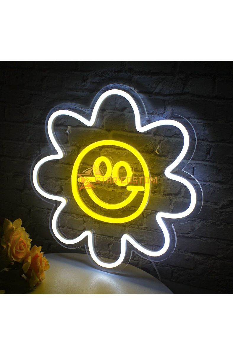 Sunflower Neon Light Brighten Any Space