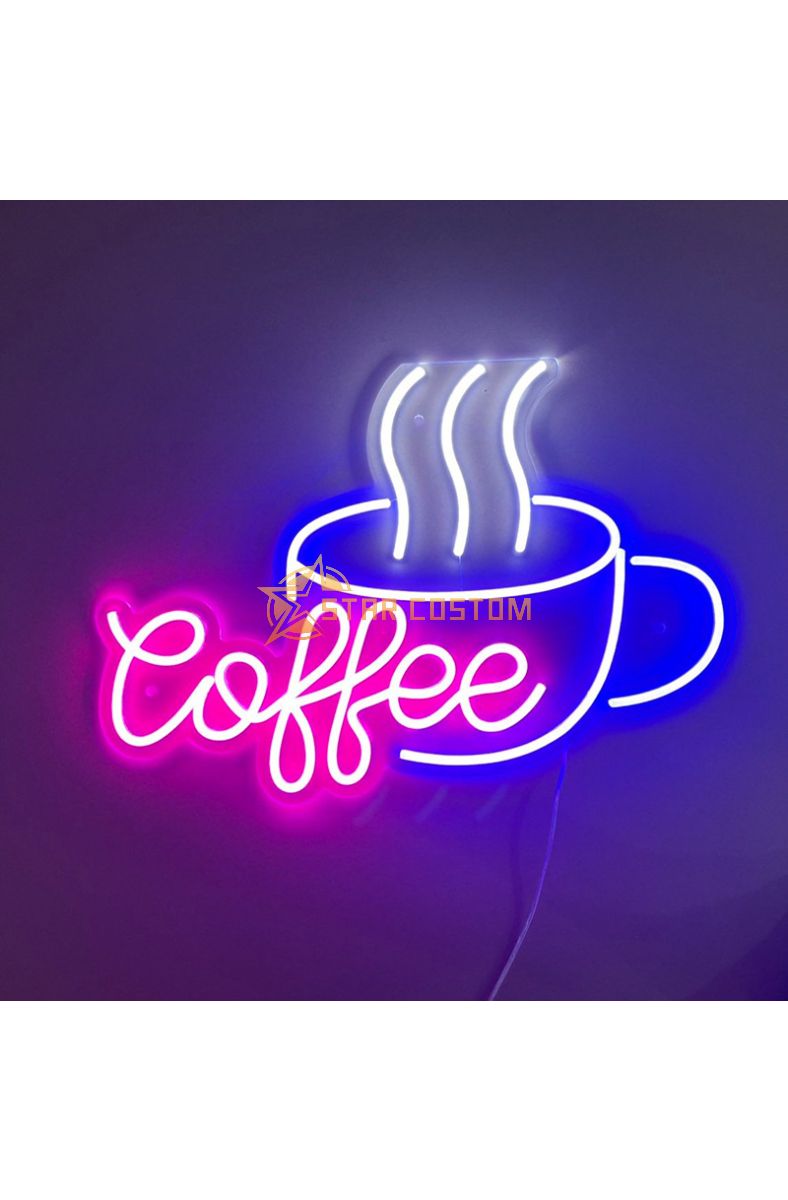 Coffee Neon Light for Kitchen or Café